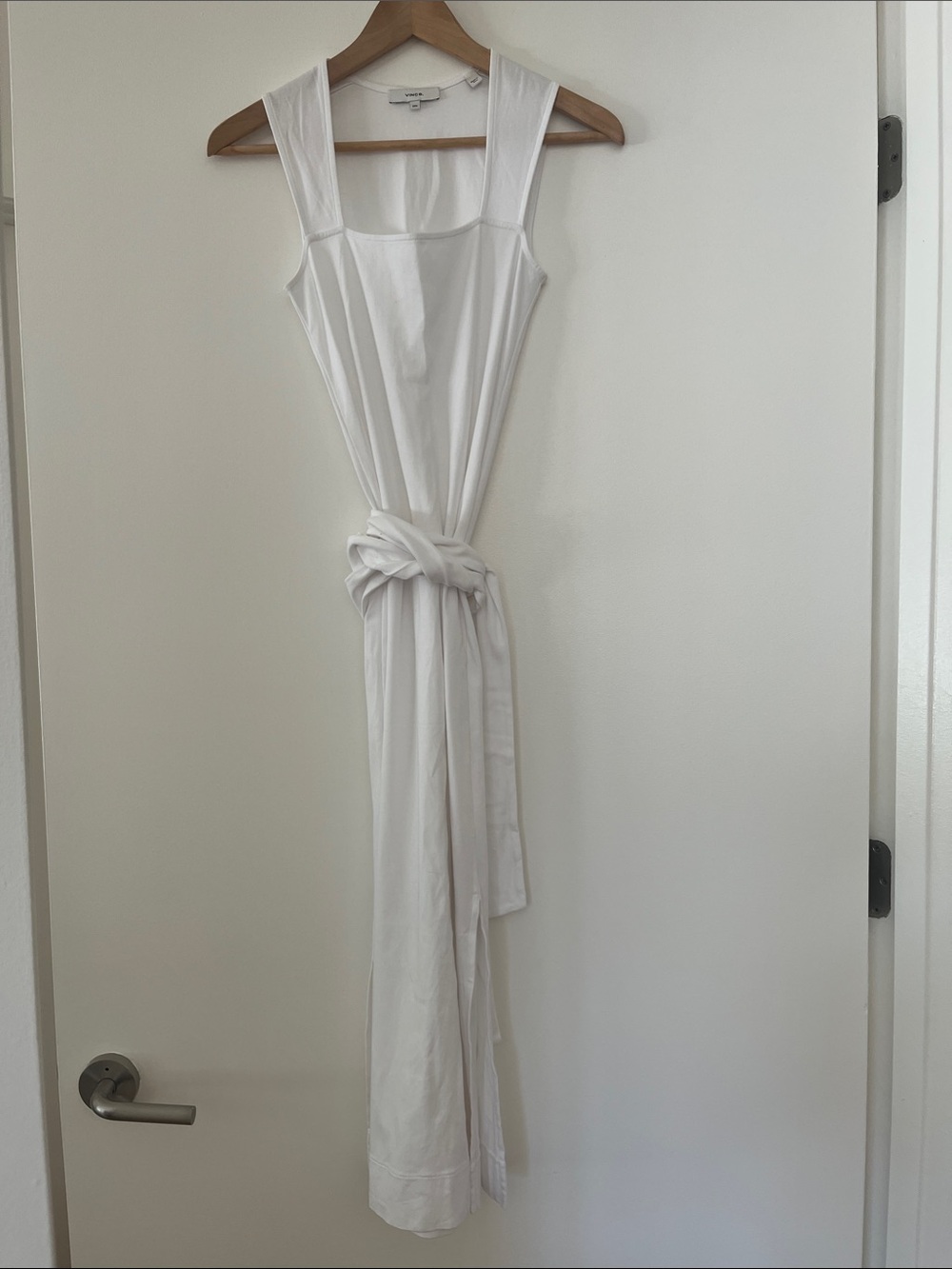 Vince cotton tshirt maxi dress